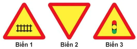Hình gốc của câu 370: đối chiếu vị trí xe, biển và hướng mũi tên với câu hỏi.