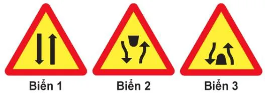 Hình gốc của câu 394: đối chiếu vị trí xe, biển và hướng mũi tên với câu hỏi.
