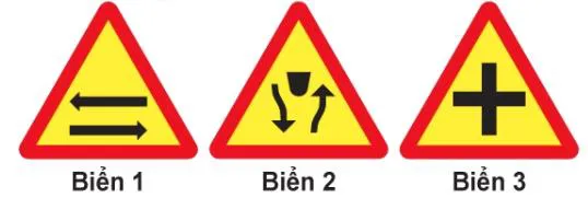 Hình gốc của câu 395: đối chiếu vị trí xe, biển và hướng mũi tên với câu hỏi.