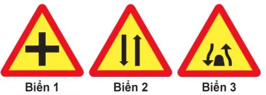 Hình gốc của câu 396: đối chiếu vị trí xe, biển và hướng mũi tên với câu hỏi.