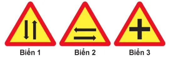Hình gốc của câu 397: đối chiếu vị trí xe, biển và hướng mũi tên với câu hỏi.