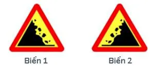 Hình gốc của câu 422: đối chiếu vị trí xe, biển và hướng mũi tên với câu hỏi.