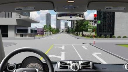 Hình gốc của câu 571: đối chiếu vị trí xe, biển và hướng mũi tên với câu hỏi.