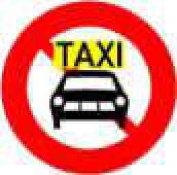 Cấm xe ô tô taxi